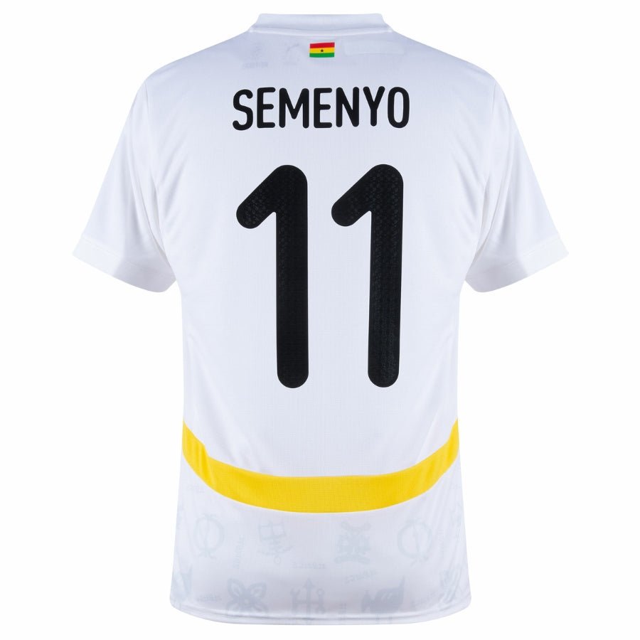 Ghana Semenyo 11 Home Fan Jersey 2025/26 - FutStore
