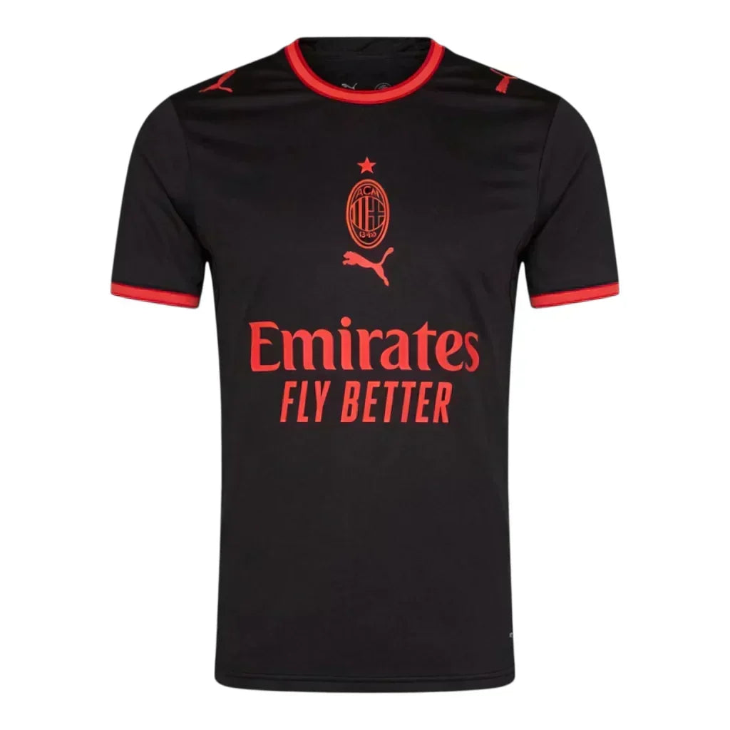 AC Milan third soccer jersey 2026/27 fan version with official club crest