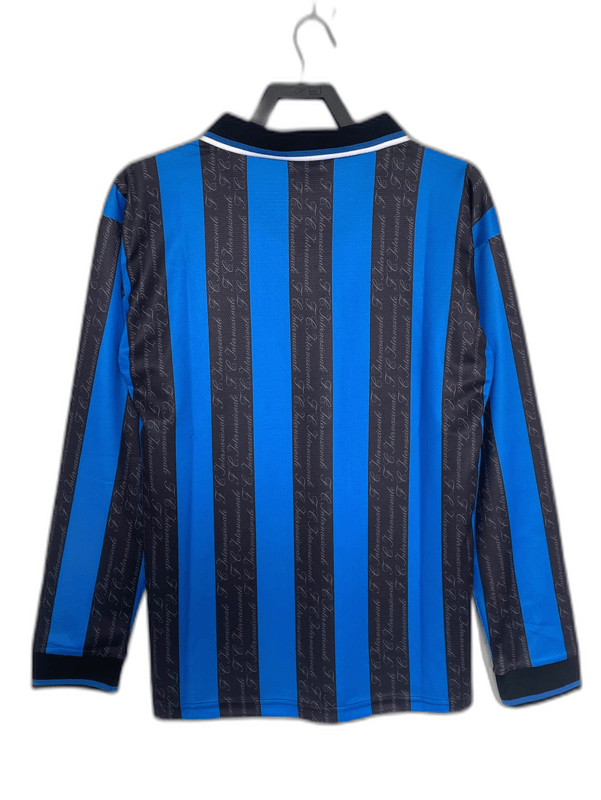 Inter Milan 97/98 I Home Jersey - Long Sleeve Retro Version - FutStore