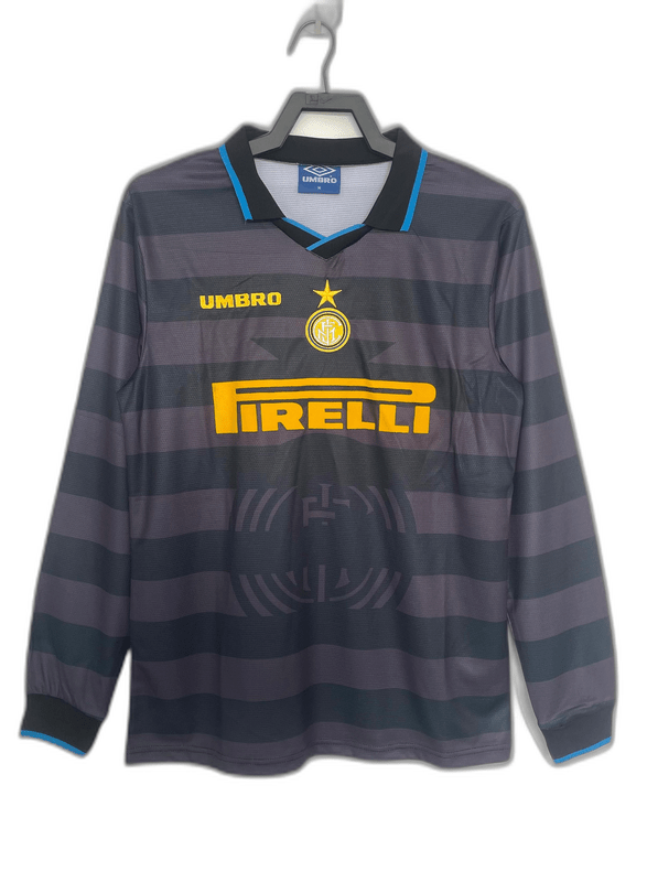 Inter Milan 97/98 II Away Jersey - Long Sleeve Retro Version - FutStore