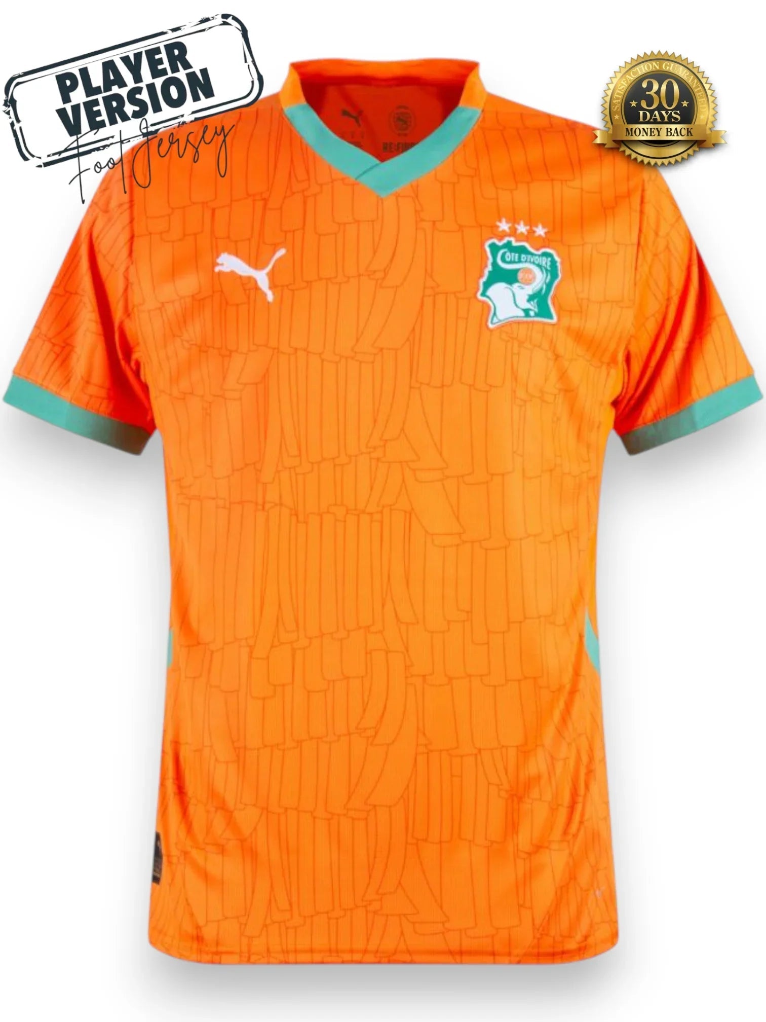 Ivory Coast Home 2025 Jersey - Player Version - FutStore