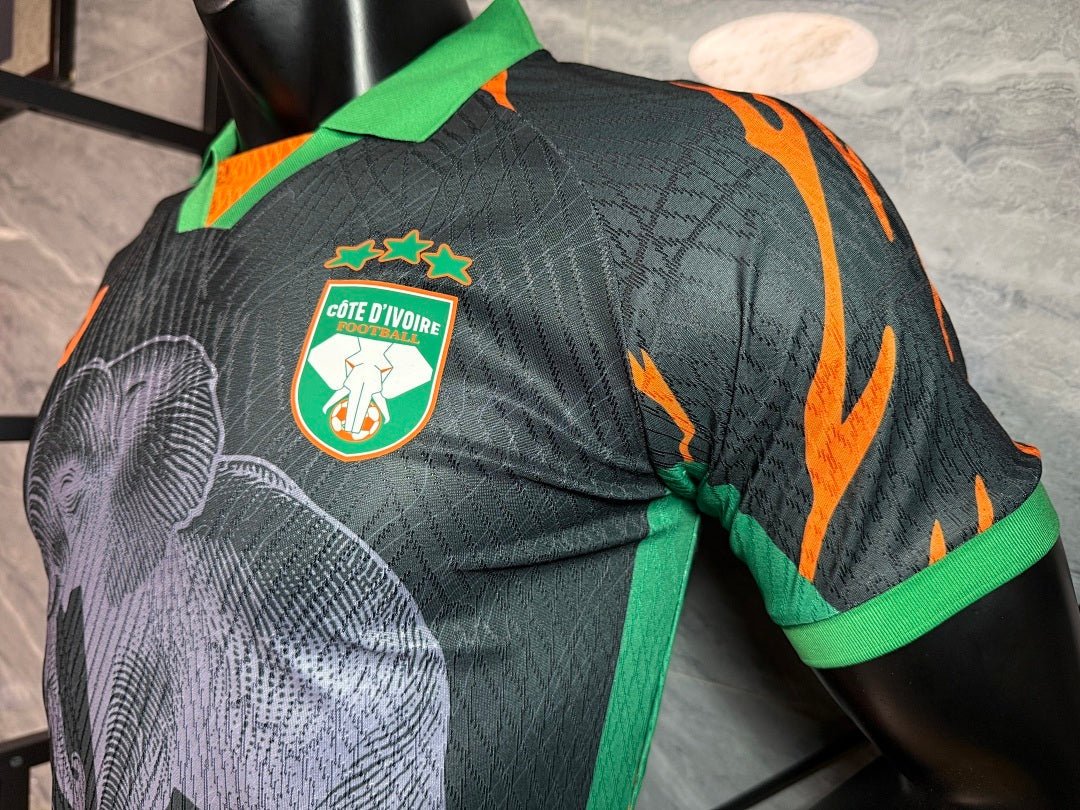 Ivory Coast Special Edition Black Jersey - Player Version - FutStore