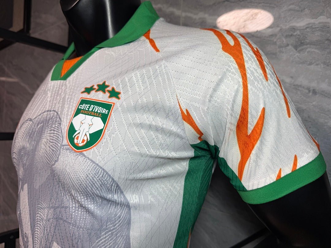 Ivory Coast Special Edition White Jersey - Player Version - FutStore