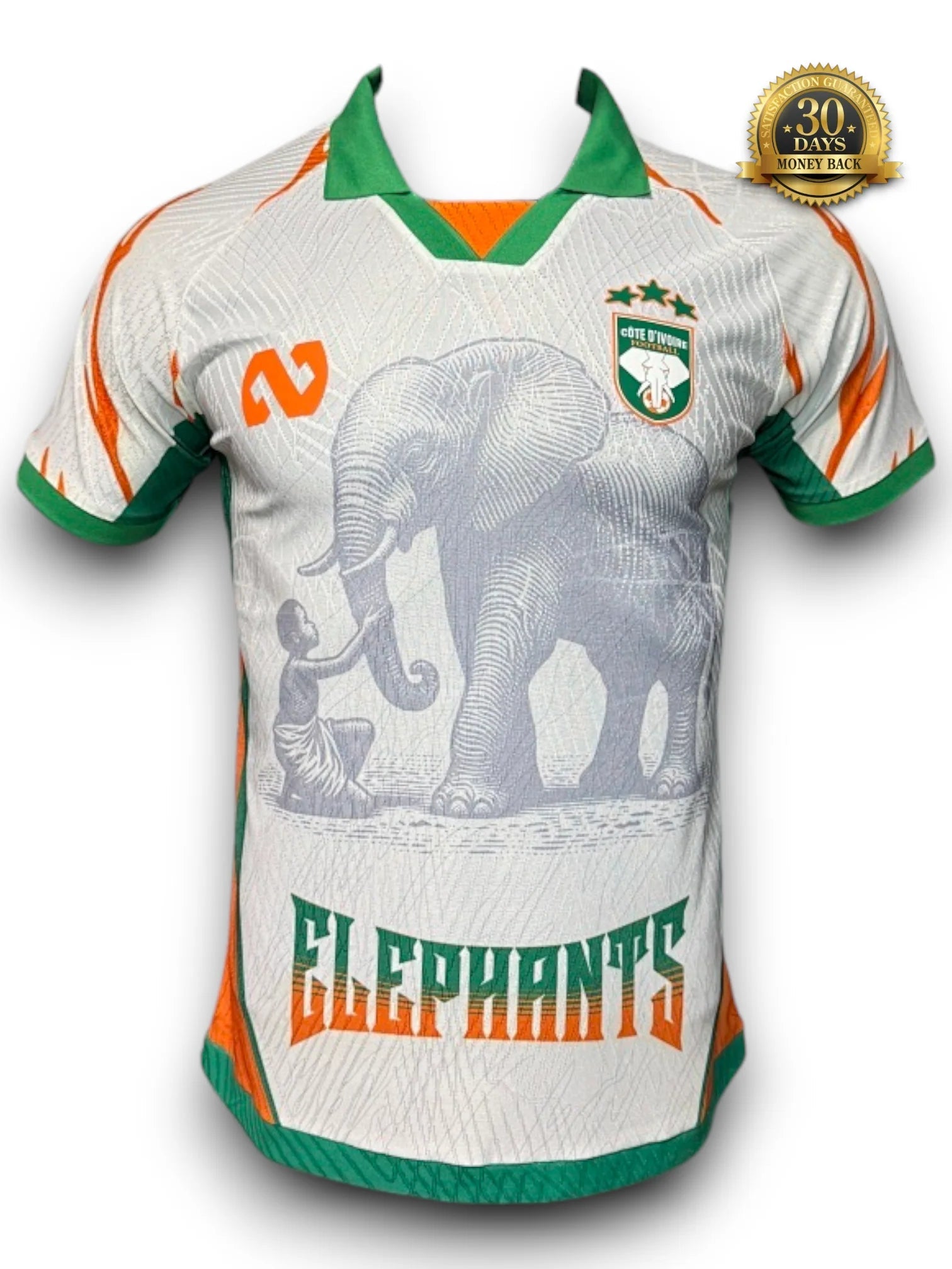 Ivory Coast Special Edition White Jersey - Player Version - FutStore