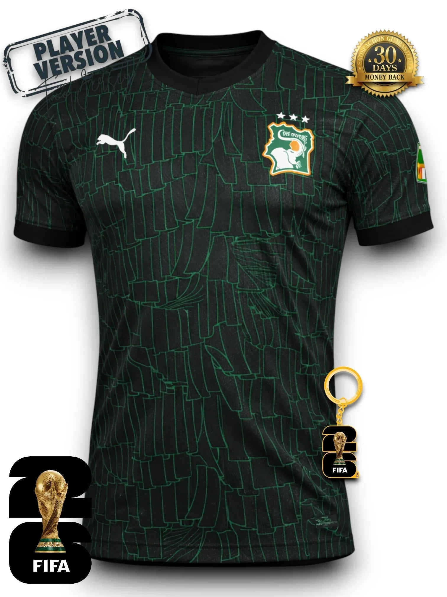 Ivory Coast World Cup 2026 Special Edition I Jersey - Player Version - FutStore