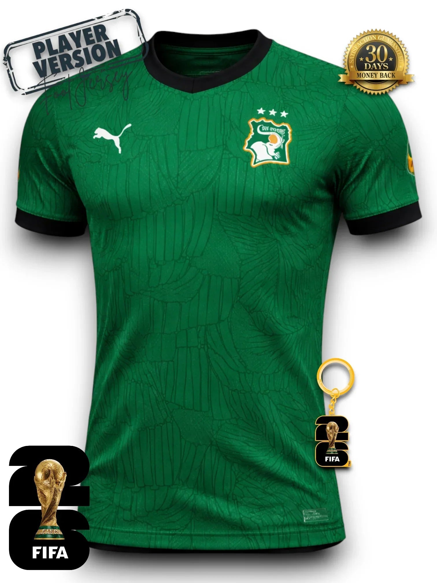 Ivory Coast World Cup 2026 Special Edition II Jersey - Player Version - FutStore