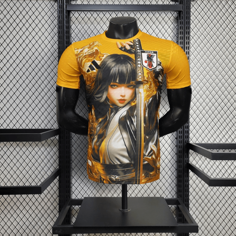 Japan 25/26 Anime Special Edition Jersey - Orange - Player Version - Slim Fit - FutStore