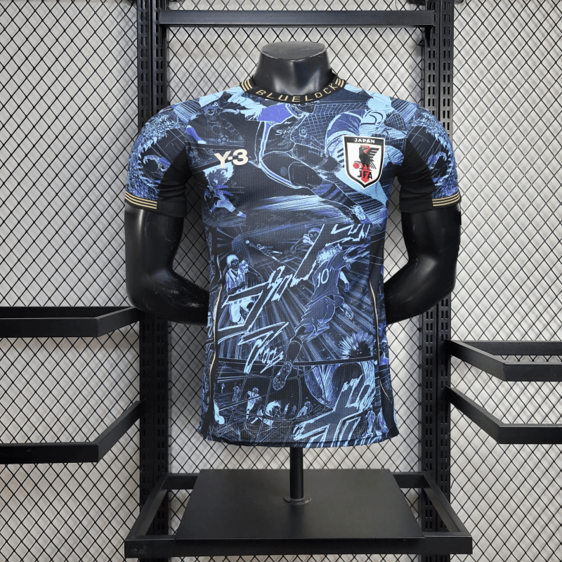 Japan 25/26 Special Edition Jersey - Navy Blue - Player Version - Slim Fit - FutStore