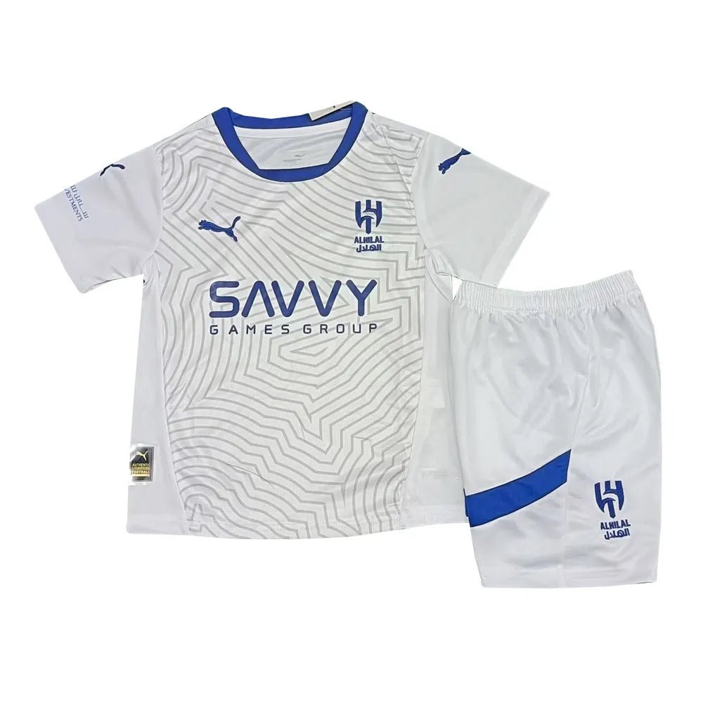 Kids Al - Hilal Away Jersey 2024/25 - FutStore