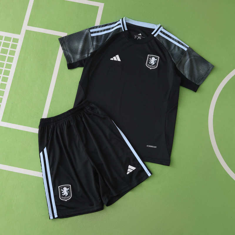 Kids Aston Villa Away Kit 2025/26 - FutStore