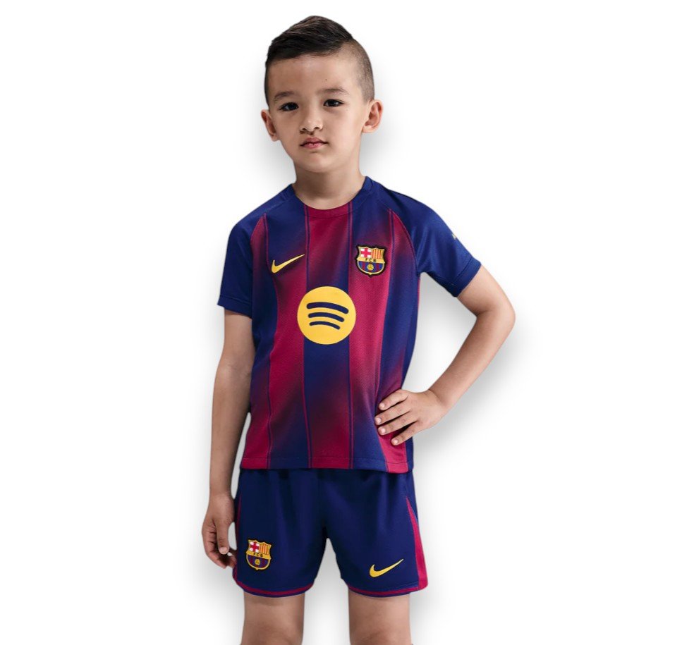 Kids Barcelona Home Kit 2025/26 - FutStore
