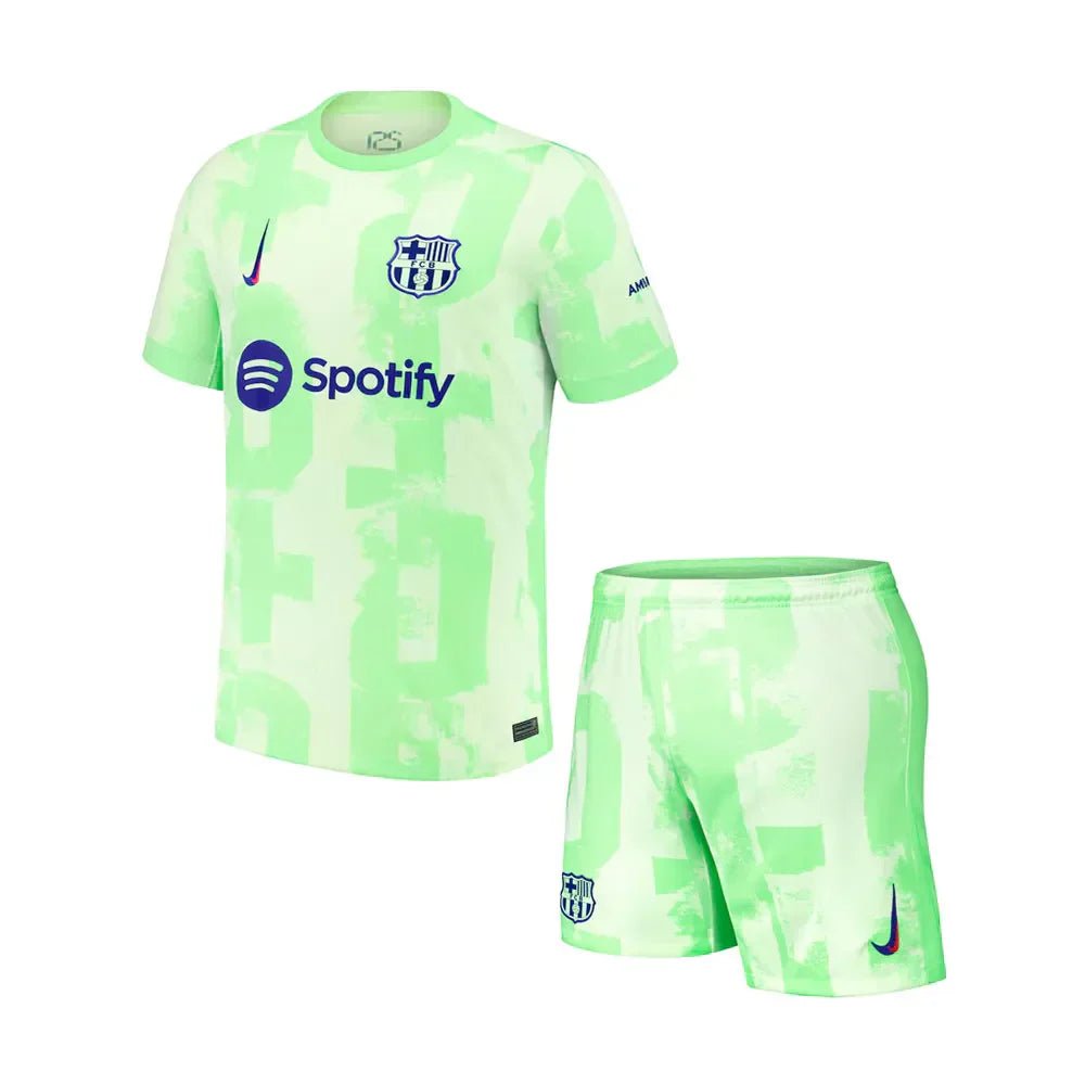 Kids Barcelona Third Jersey 2024/25 - FutStore