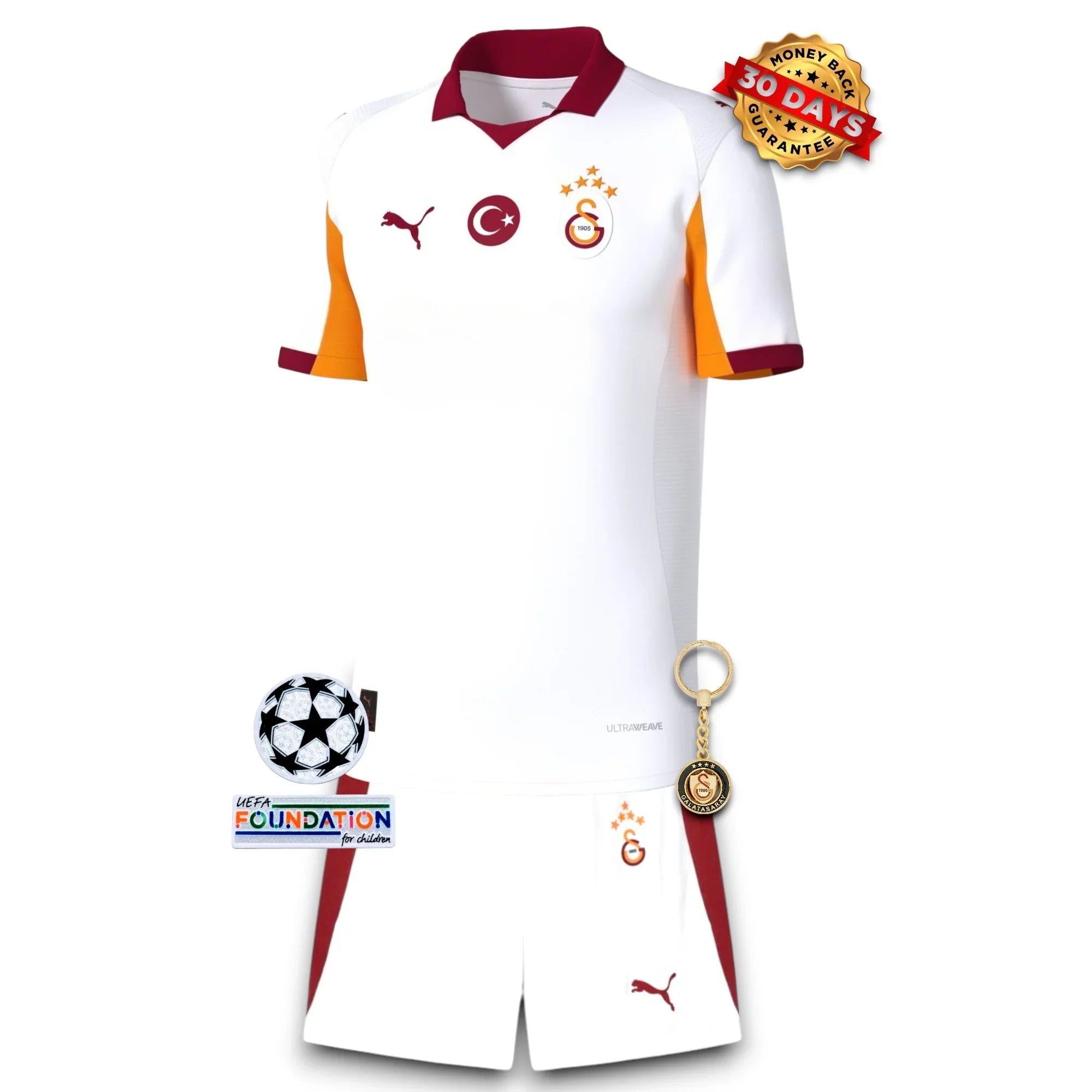 Kids Galatasaray Away Kit 2025/26 - FutStore