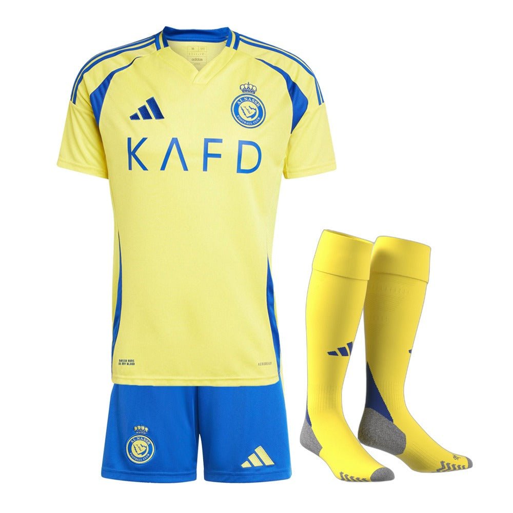 Kids KIT Al Nassr Home Jersey 2024/25 - FutStore