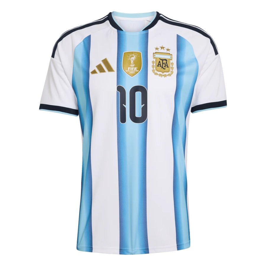 Kids Kit Argentina Home Messi 10 Fan Jersey Shirt 2026 World Cup - FutStore