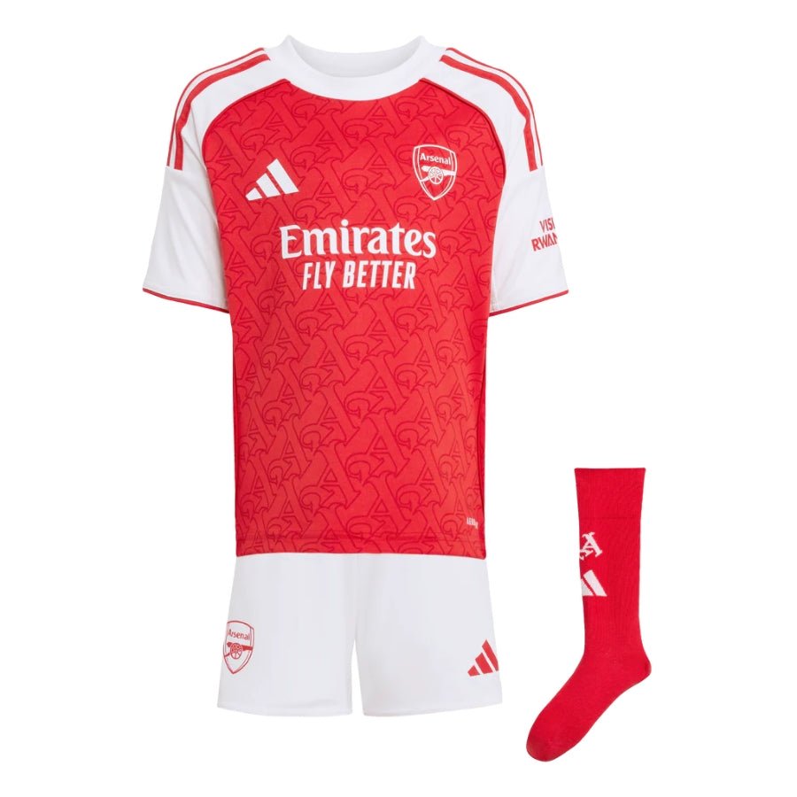 Kids Kit Arsenal Home Fan Jersey 2025/26 - FutStore