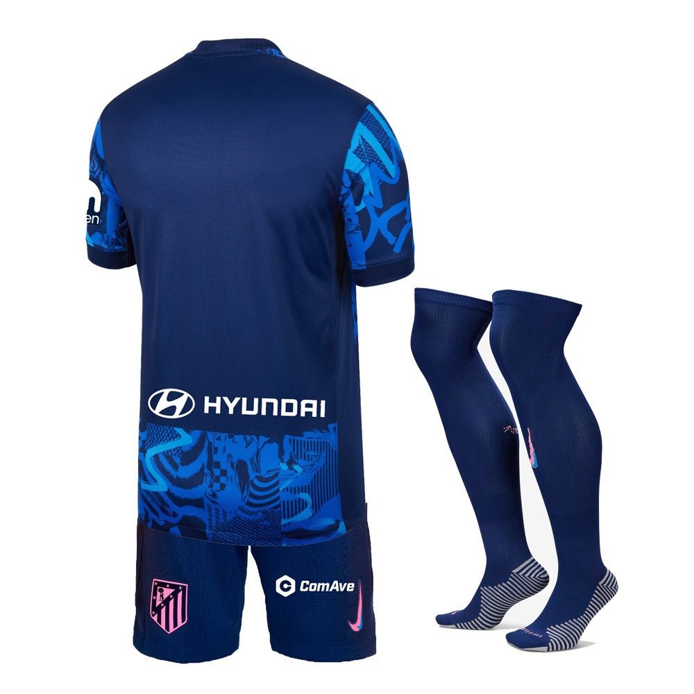 Kids KIT Atlético Madrid Third Jersey 2024/25 - FutStore