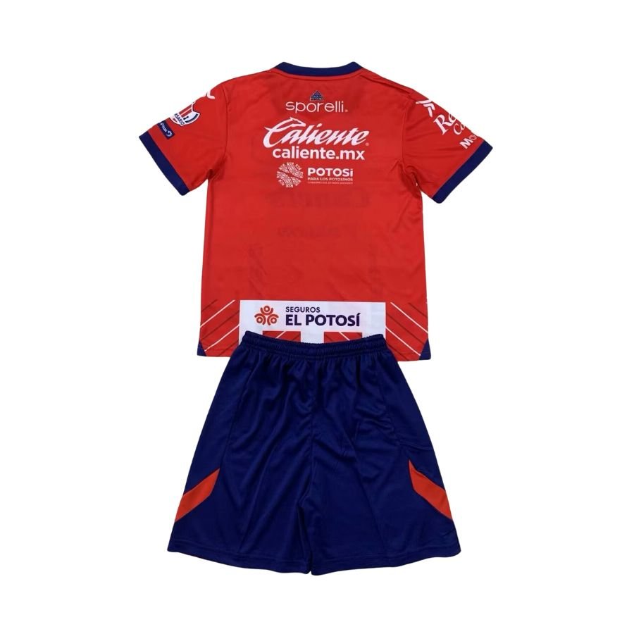 Kids KIT Atlético San Luis Home Fan Jersey 2024/25 - FutStore