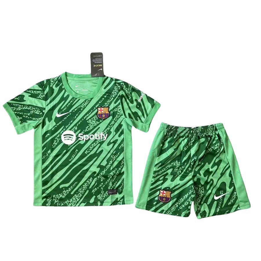 Kids KIT Barcelona GK 2 Fan Jersey 2024/25 - FutStore