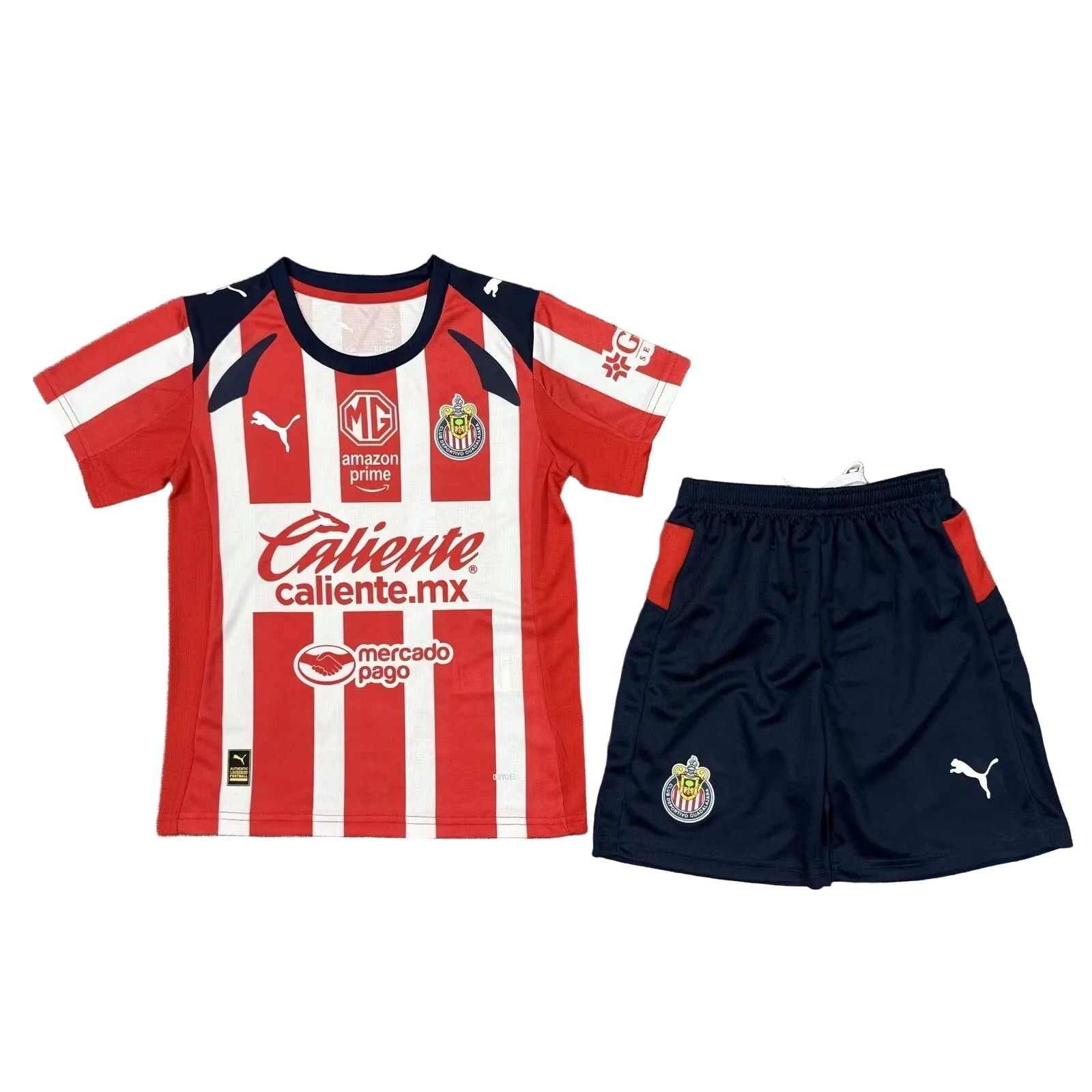 Kids KIT Chivas de Guadalajara Home Jersey 2024/25 - FutStore