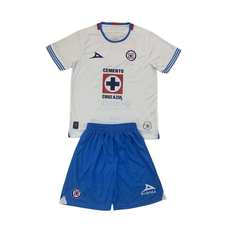 Kids KIT Cruz Azul Away Fan Jersey 2024/25 - FutStore