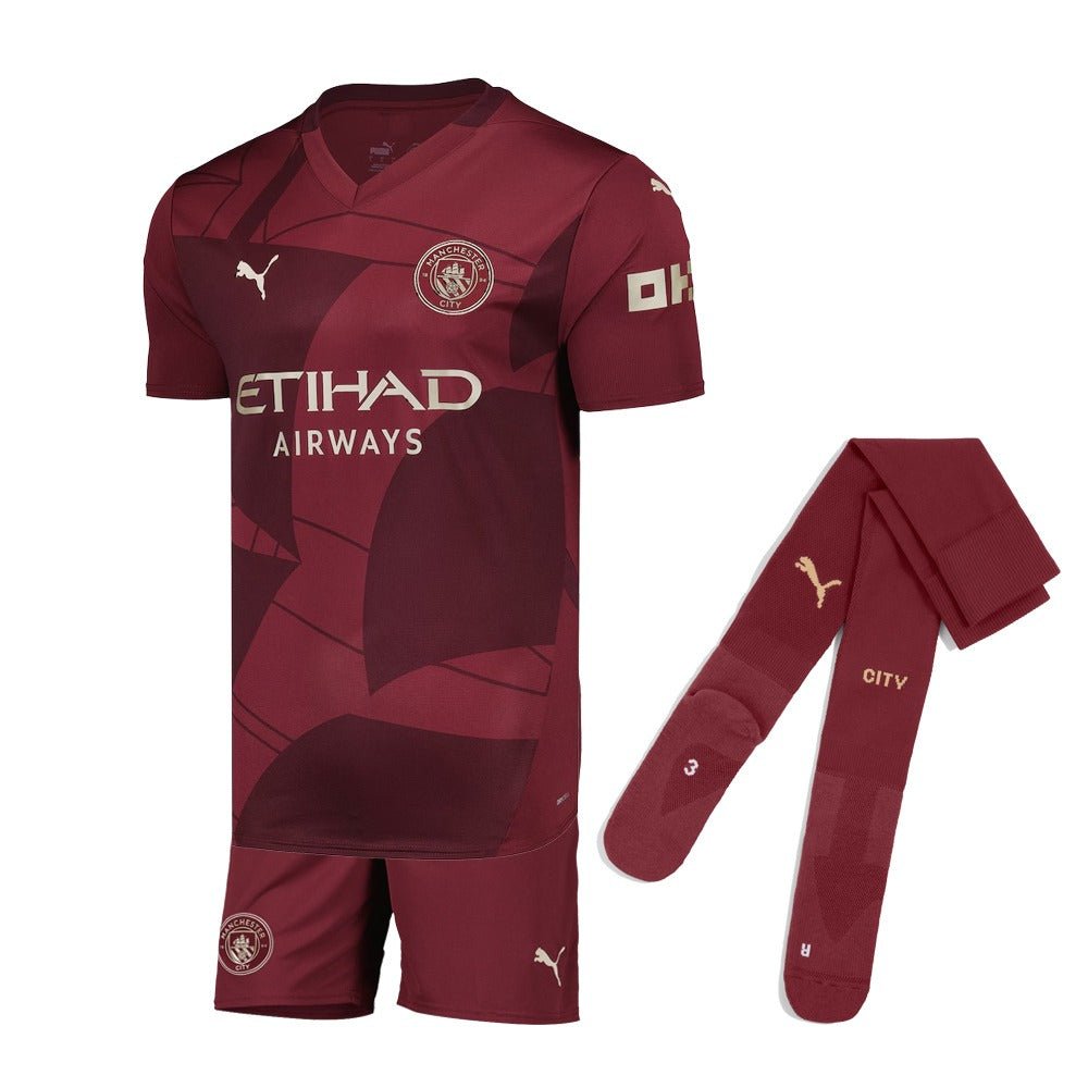 Kids KIT Manchester City Third Jersey 2024/25 - FutStore