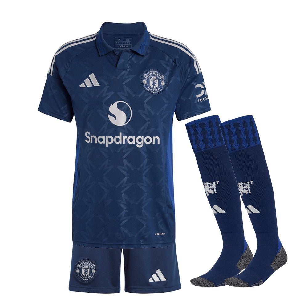 Kids KIT Manchester United Away Jersey 2024/25 - FutStore