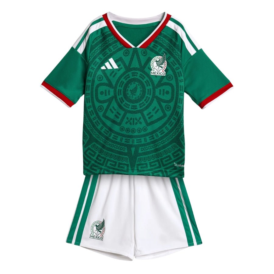 Kids Kit Mexico Home Fan Jersey Shirt 2026 World Cup - FutStore