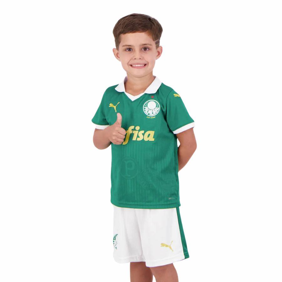 Kids KIT Palmeiras Home Jersey 2024/25 - FutStore