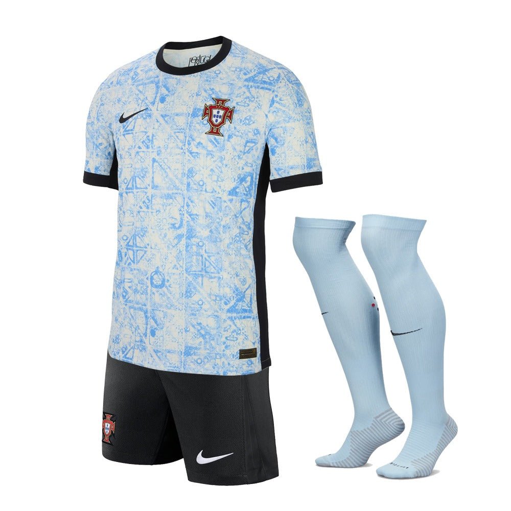 Kids KIT Portugal Away Jersey 2024/25 - FutStore