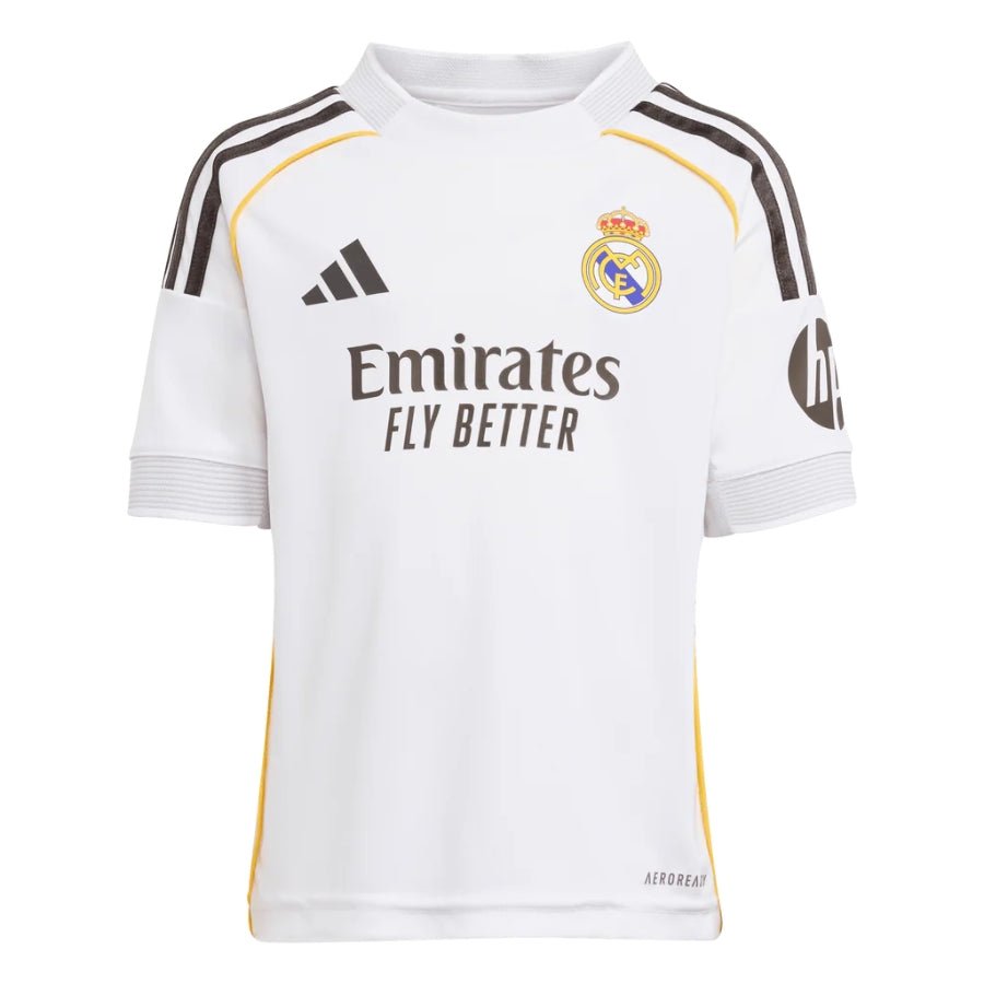 Kids Kit Real Madrid Home Fan Jersey 2025/26 - FutStore