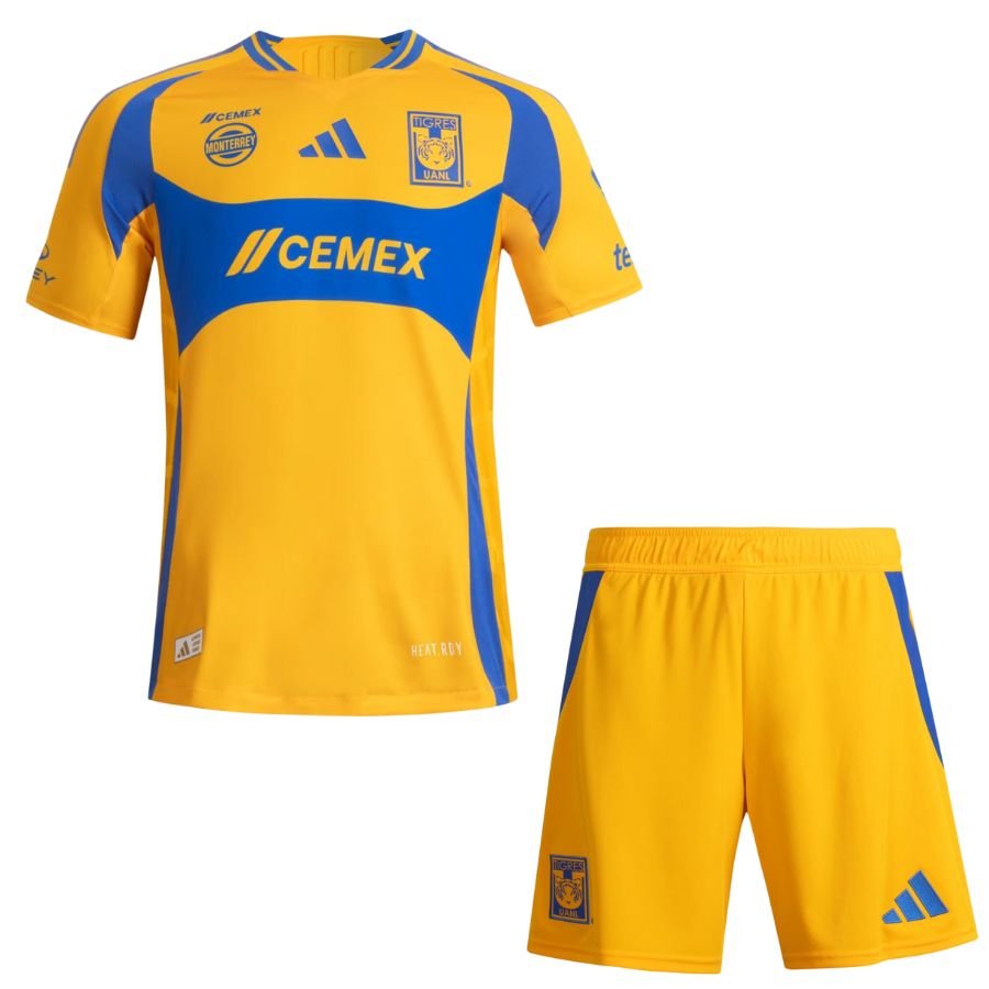 Kids KIT Tigres Home Fan Jersey 2024/25 - FutStore
