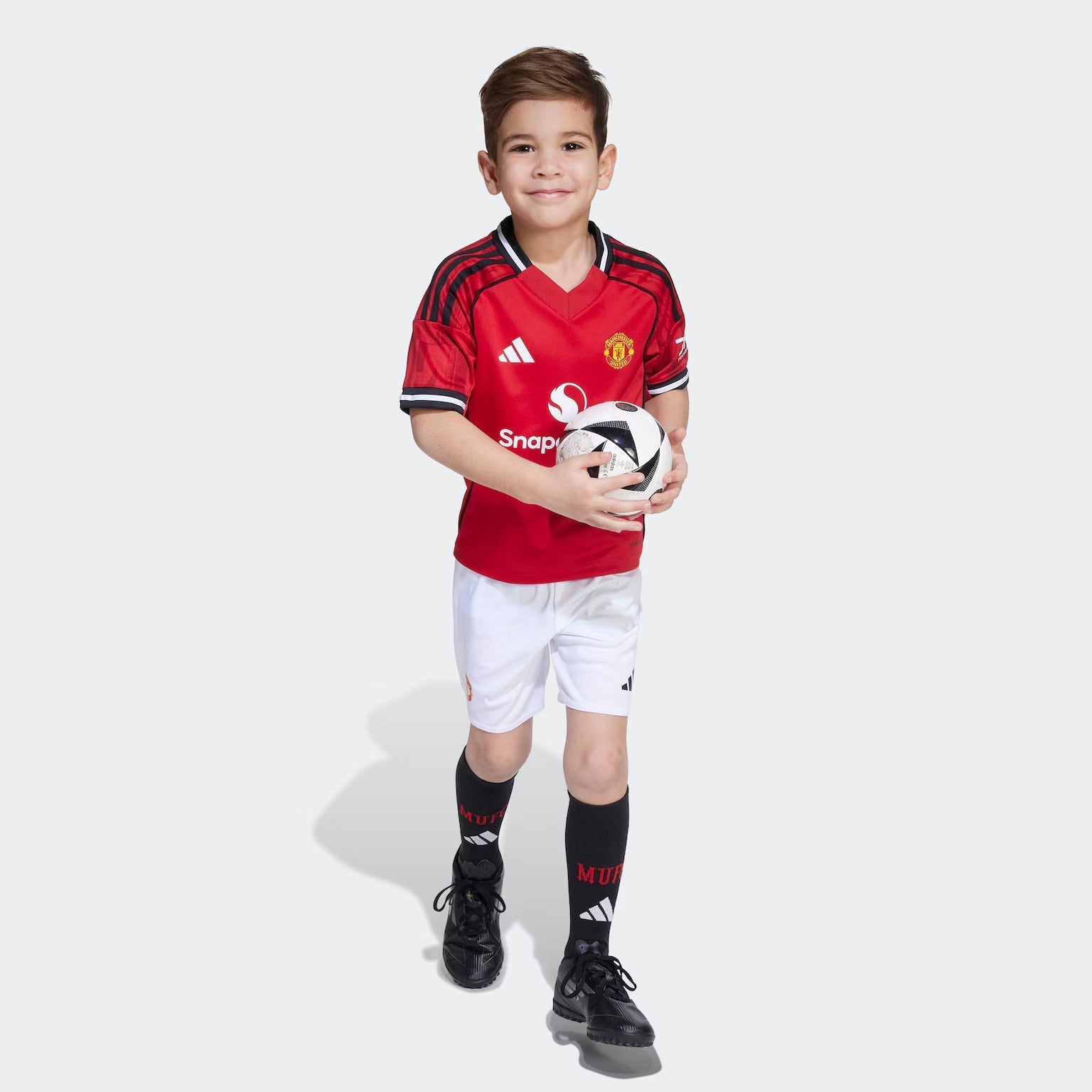Kid's Manchester United Home Jersey 25/26 - FutStore