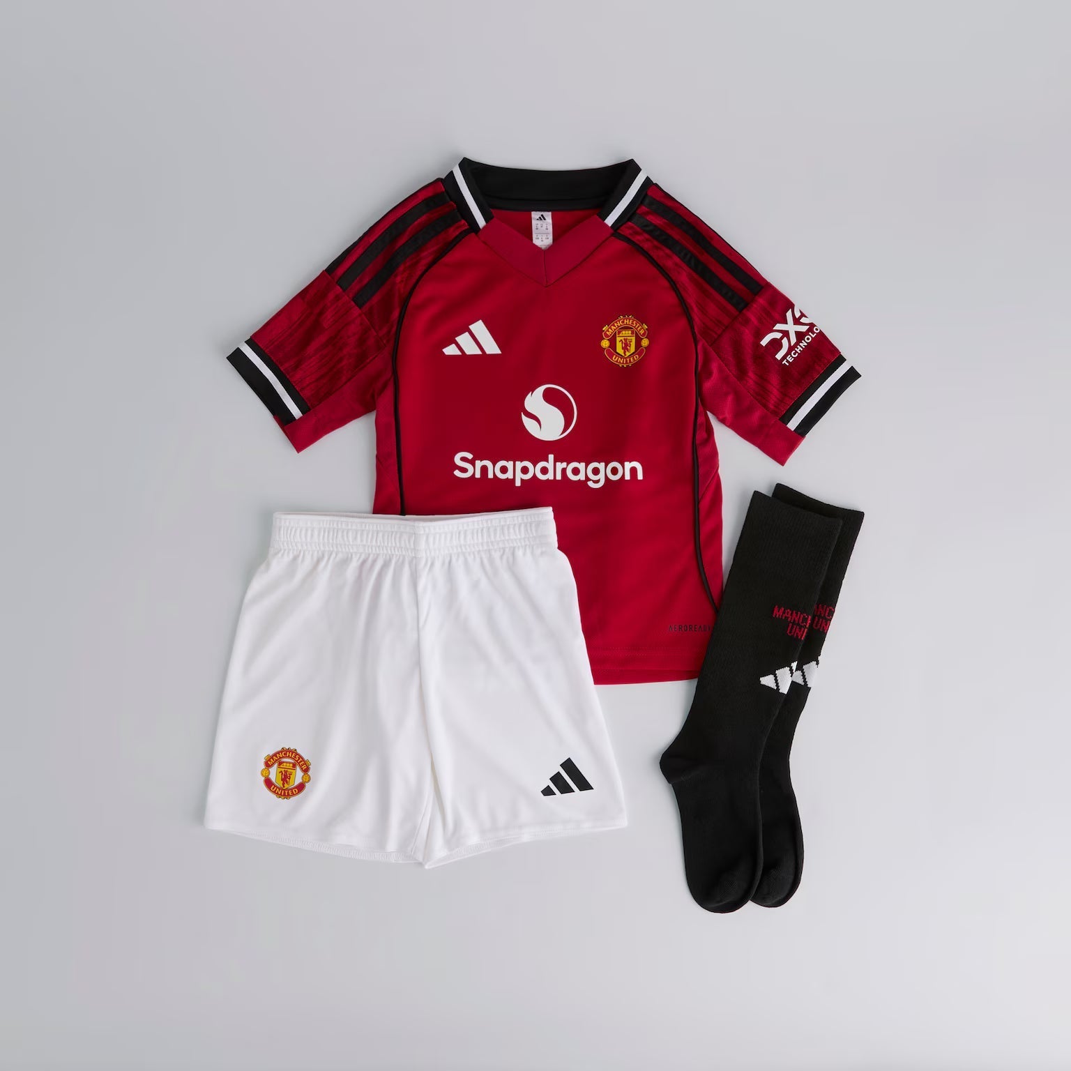 Kid's Manchester United Home Jersey 25/26 - FutStore