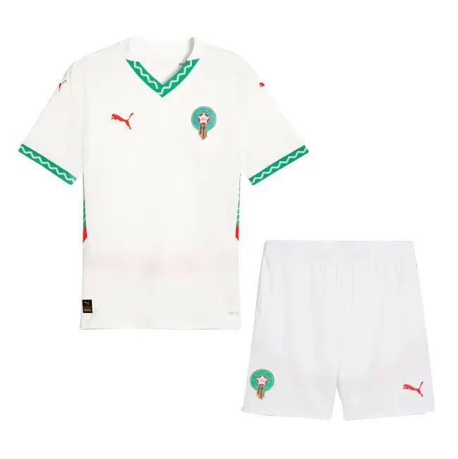 Kids Morocco Away Jersey 2025 - FutStore