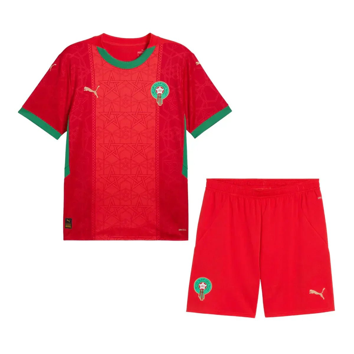 Kids Morocco Home Jersey 2025 - FutStore