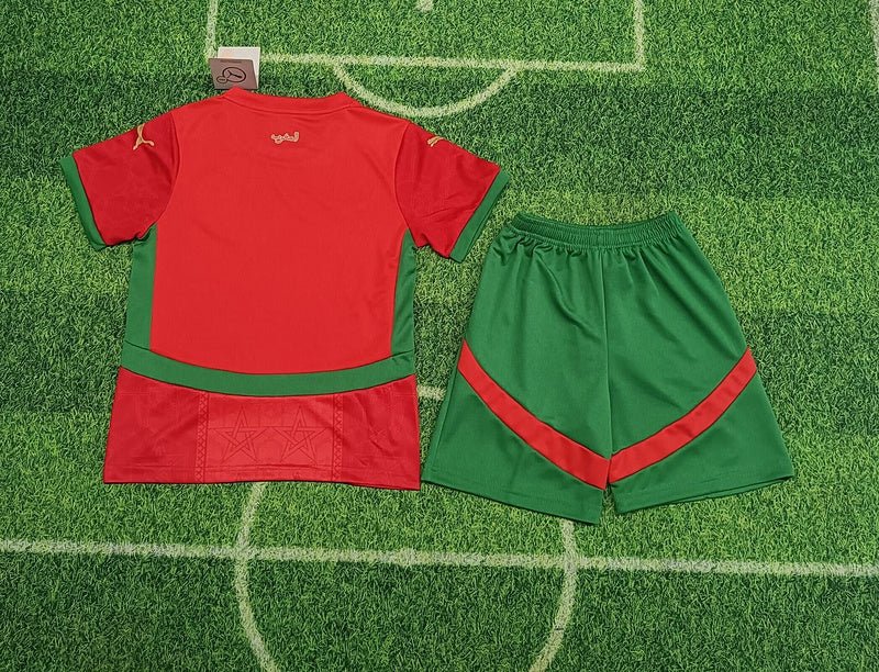 Kids Morocco Home Kit 2025 - FutStore