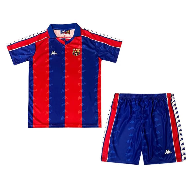 Kids Retro Barcelona Home Jersey 1992/95 - FutStore