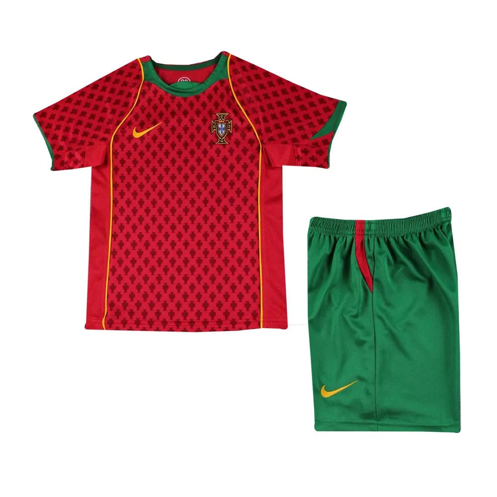 Kids Retro Portugal Home Jersey 2004 - FutStore