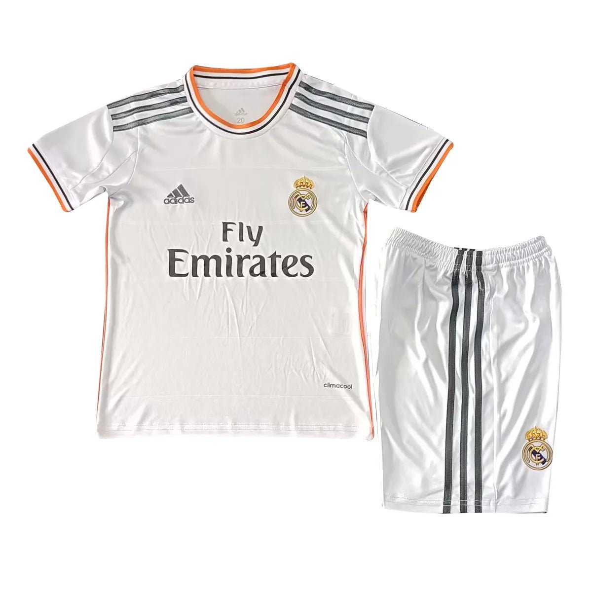 Kids Retro Real Madrid Home Jersey 2013/14 - FutStore