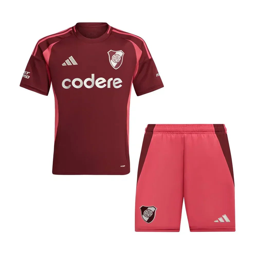 Kids River Plate Away Jersey 2024/25 - FutStore
