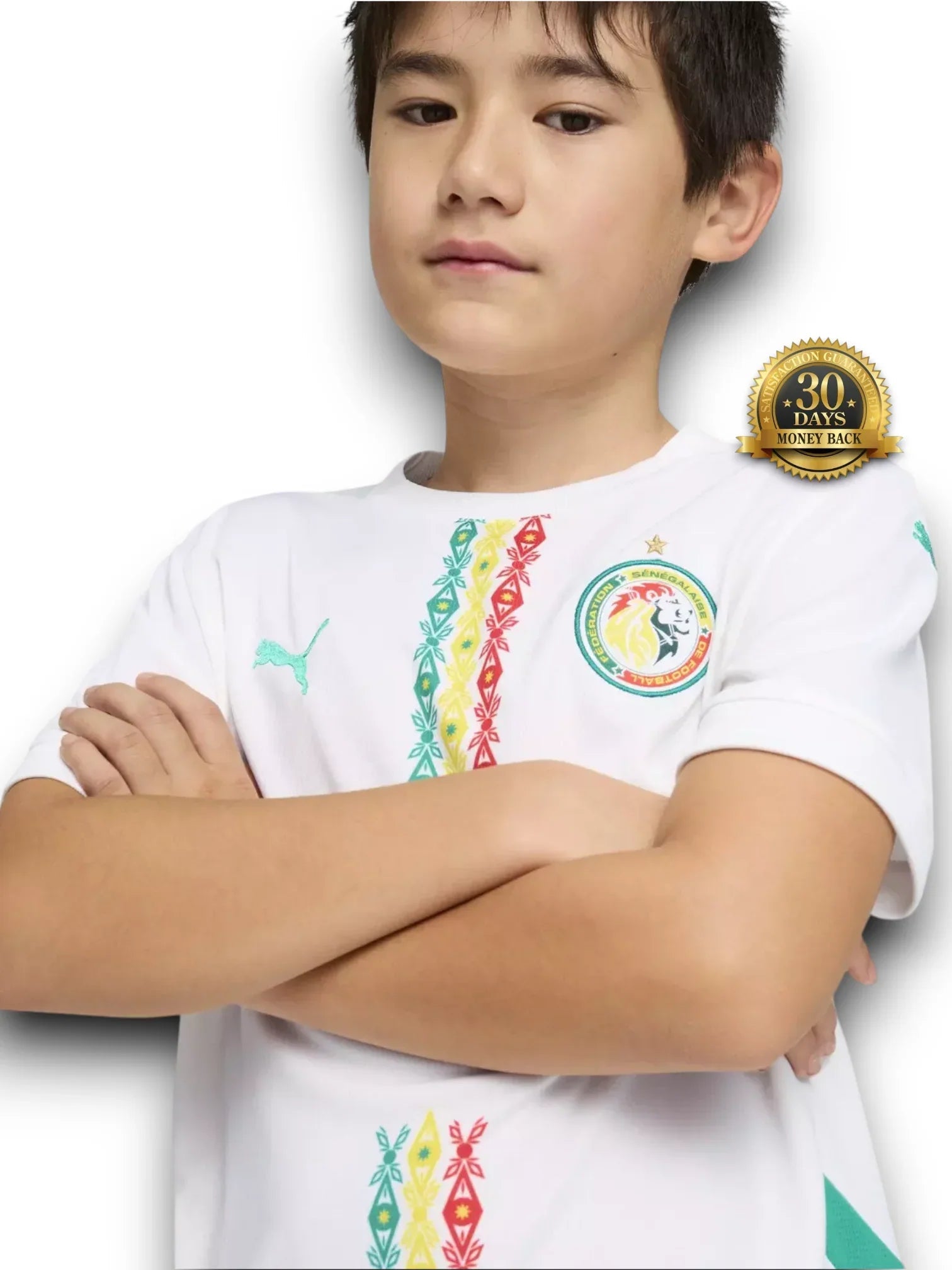 Kids Senegal Home Kit 2025 - FutStore