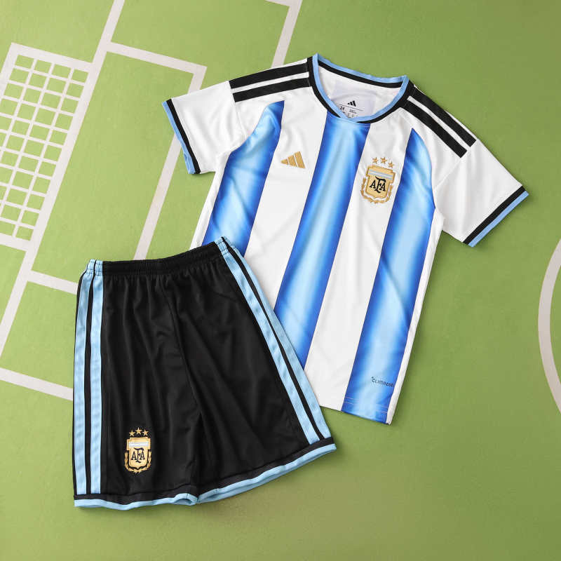 Kit Kids Argentina World Cup 2026 Jersey - FutStore