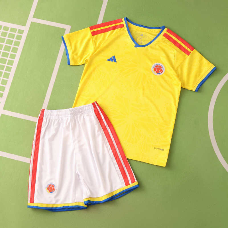 Kit Kids Colombia World Cup 2026 Jersey - FutStore
