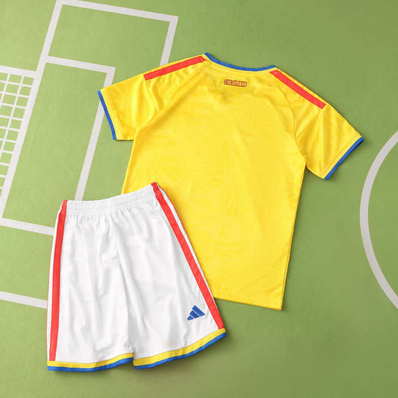 Kit Kids Colombia World Cup 2026 Jersey - FutStore