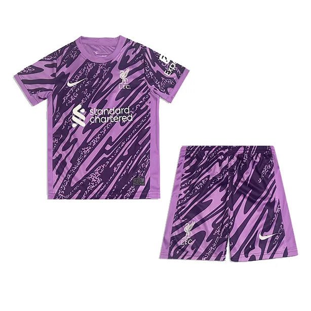 Kit Kids Liverpool Goalkeeper Purple Jersey 2024/25 - FutStore