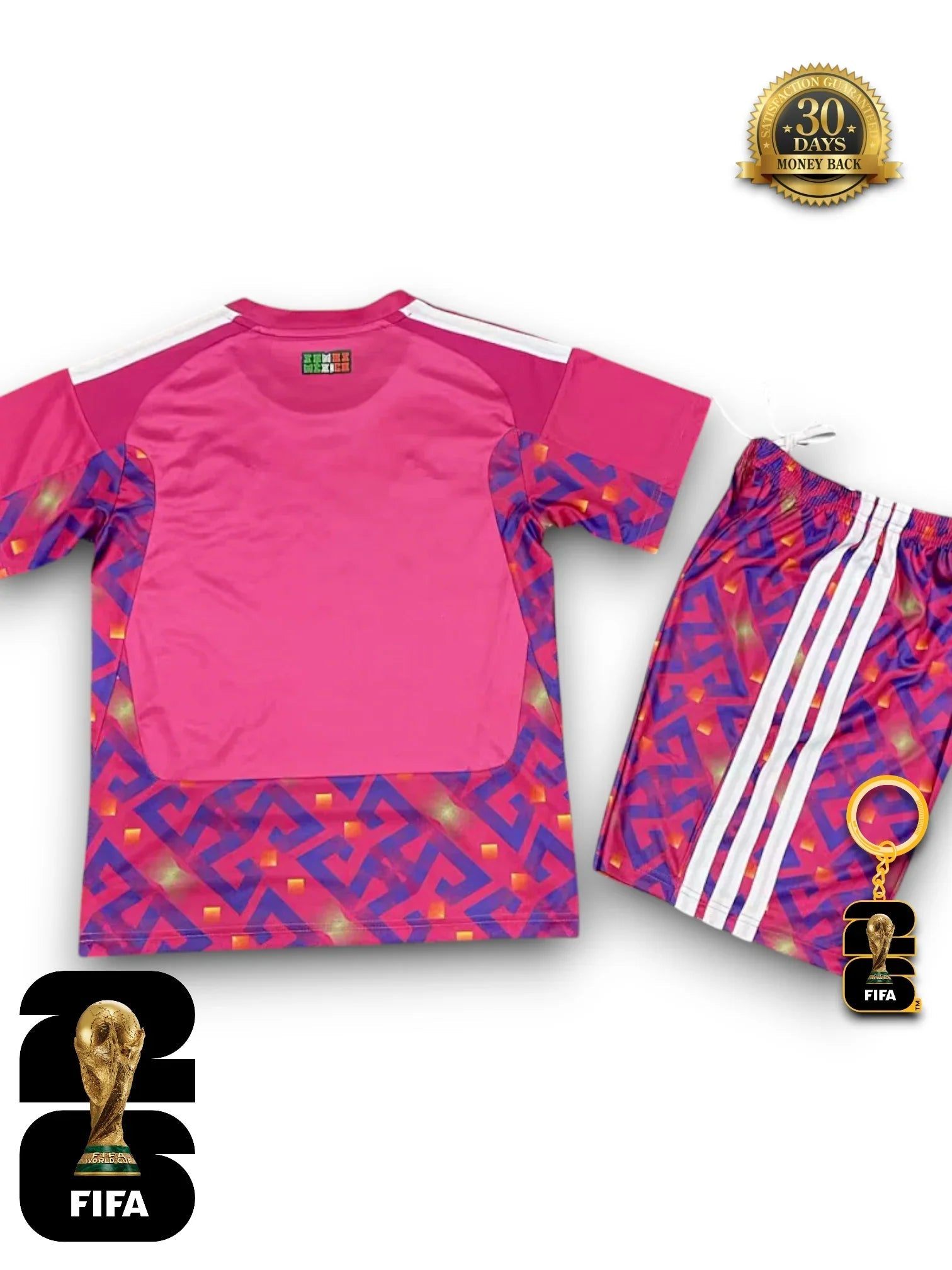 Kit Kids Mexico World Cup 2026 Goalkeeper Jersey - FutStore
