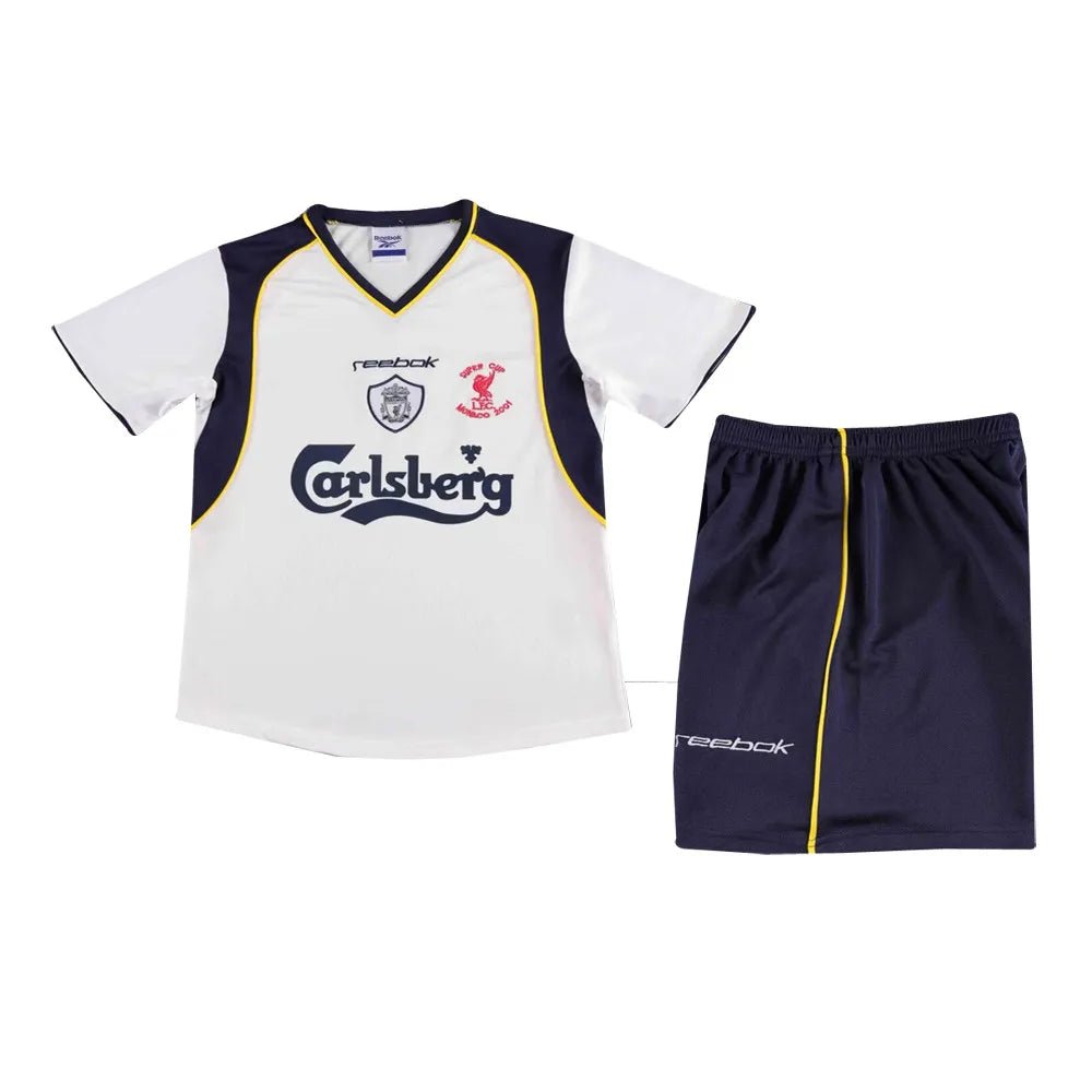 Kit Kids Retro Liverpool Away Jersey 2001/02 - FutStore