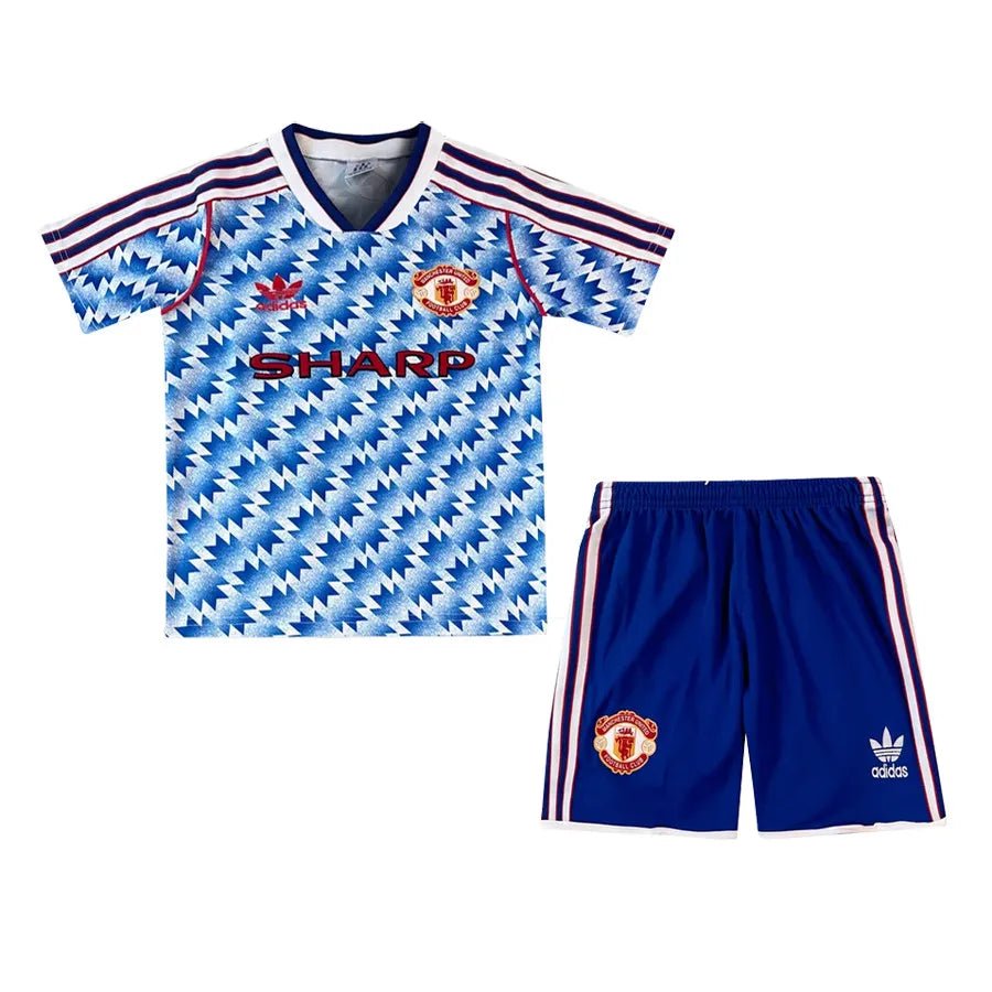 Kit Kids Retro Manchester United Away Jersey 1990/92 - FutStore