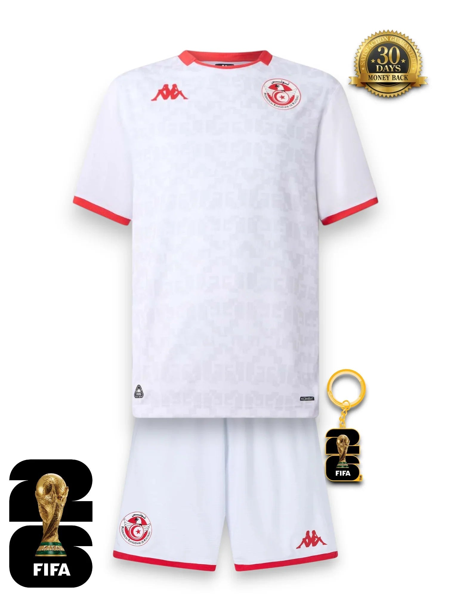 Kit Kids Tunisia World Cup 2026 Away Jersey - FutStore